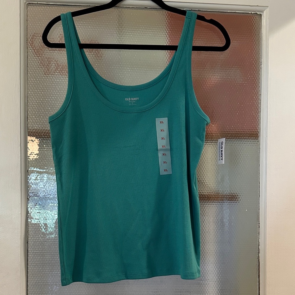 Old Navy Women's Aqua Tank Top